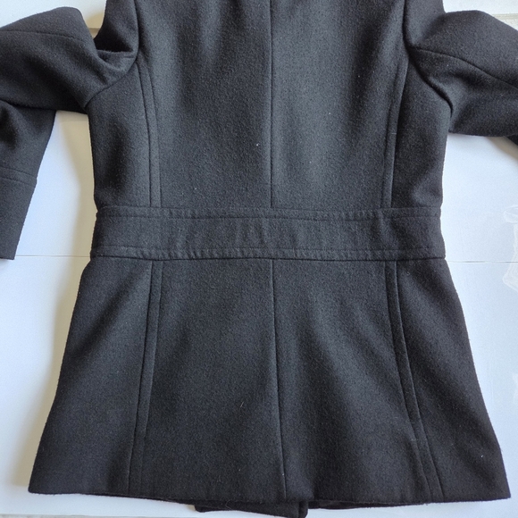 New York & Company Black Peacoat - Picture 8 of 10